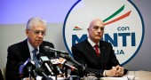 Mario Monti presenta i capolista in Lombardia
