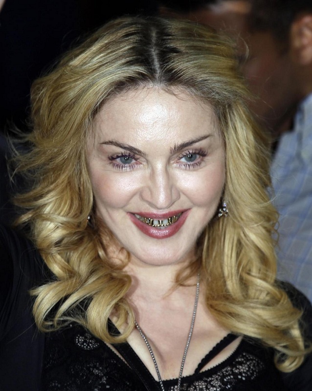 Madonna visita la palestra 