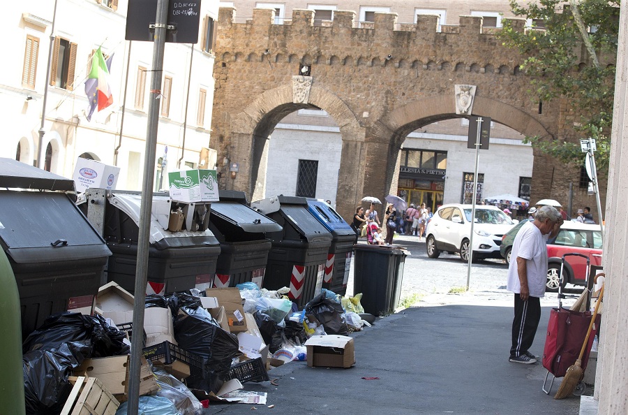 Roma ama rifiuti