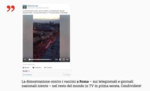 Marea di free vax a Roma? No, è Varsavia | VIDEO