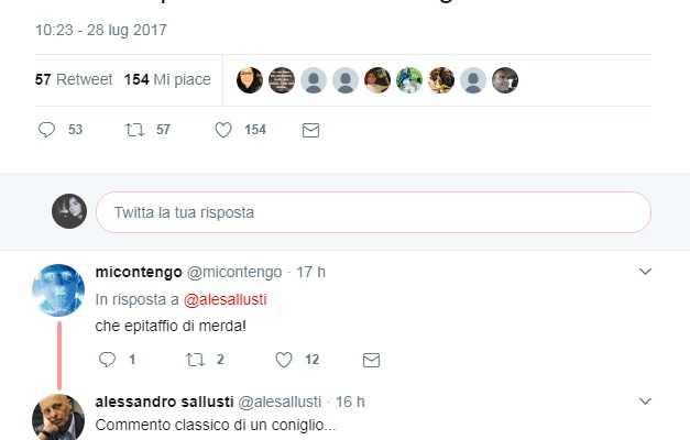 Alessandro Sallusti e il ricordo di Charlie Gard su Twitter che finisce malissimo