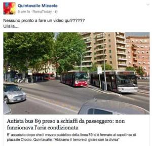 Niente aria condizionata sul bus a Roma: un passeggero schiaffeggia il conducente Atac