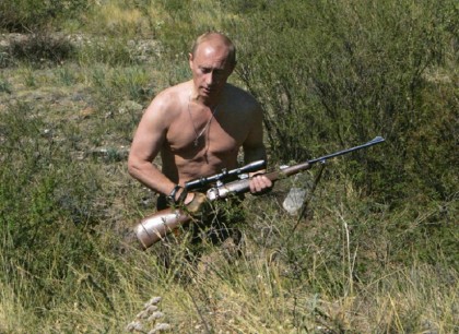 La protesta con Putin a petto nudo 2