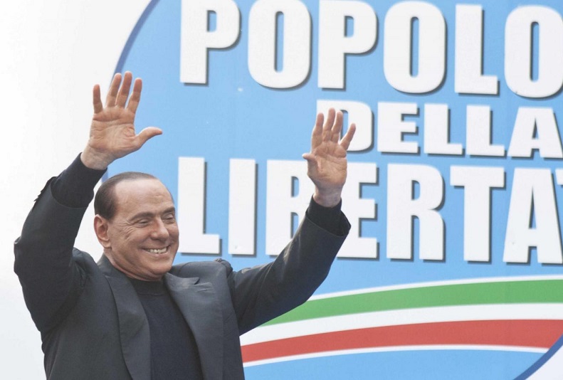 Roma, discorso di Silvio Berlusconi