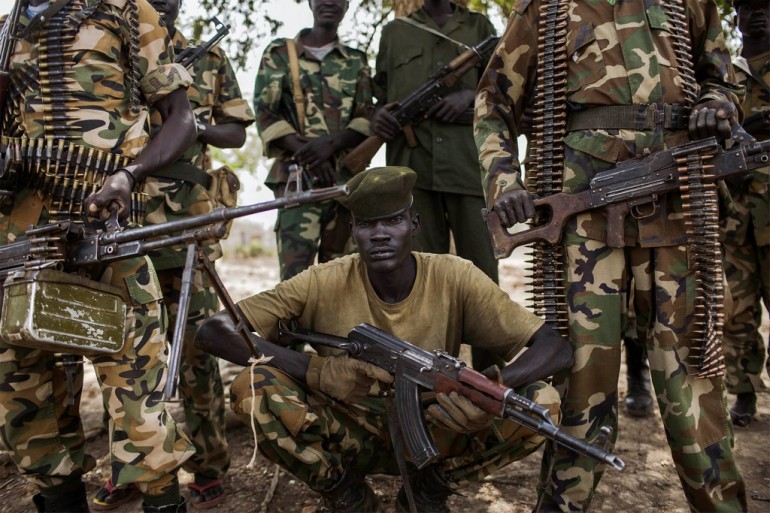 Soldati dello SPLA (Photo credit FABIO BUCCIARELLI/AFP/Getty Images)