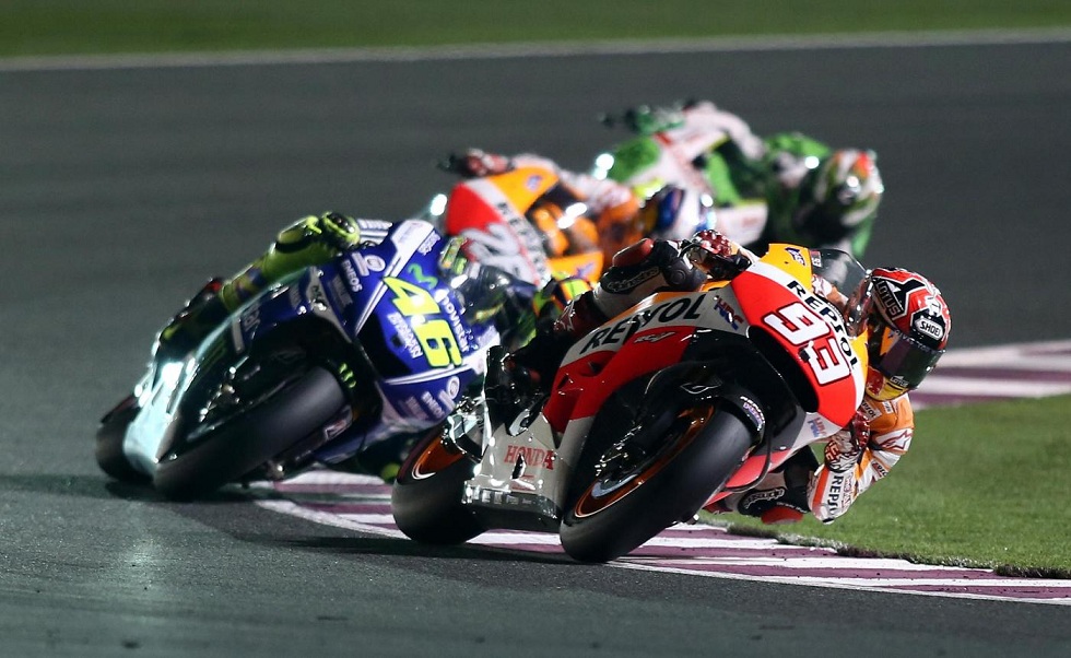 MotoGp Qatar 2014: vince Marquez, Rossi 2°