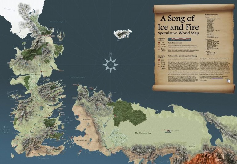 mappa game of thrones 1
