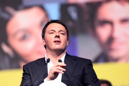Italian Premier Matteo Renzi Closes His Rome Campaign For The European Elections