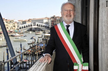 Il sindaco di Venezia Giorgio Orsoni (AP Photo/Luigi Costantini)