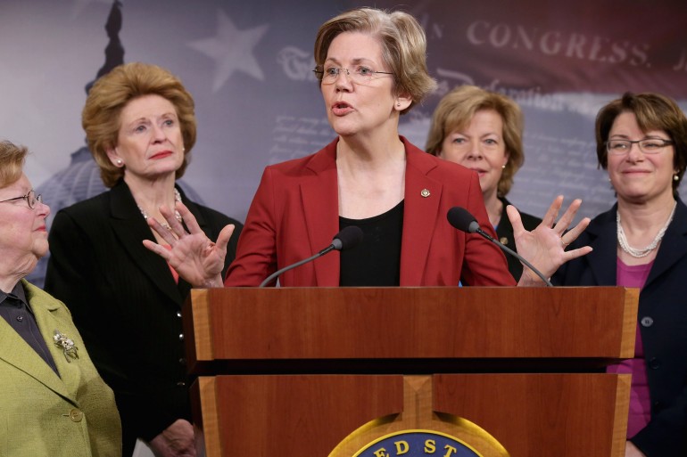 Female Senate Democrats Call For Raising Of Minimum Wage For Women