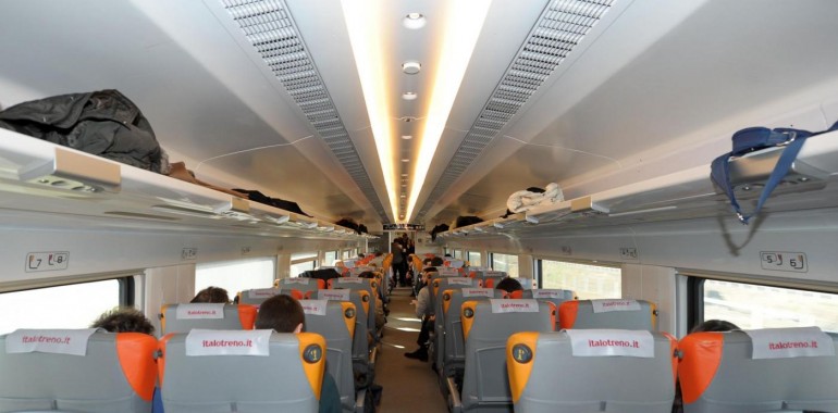 Inaugurazione nuova tratta Torino-Milano del treno Italo di ntv
