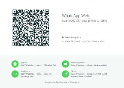 come usare whatsapp su desktop