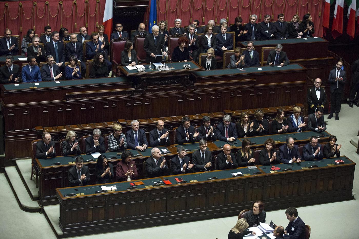 Camera dei Deputati - Giuramento del Presidente della Repubblica