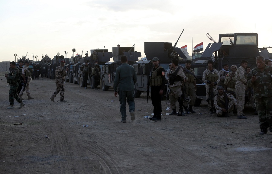 Iraq Forces Retake Government HQ From ISIS - Tikrit