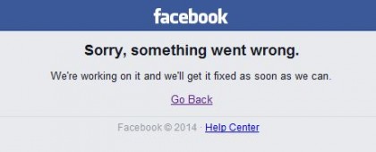 facebook non funziona