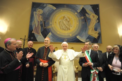 Arrigo Miglio in udienza dal papa emerito Joseph Aloisius Ratzinger