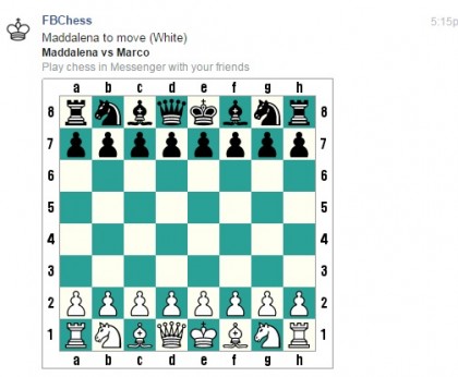 scacchi nascosti chat facebook
