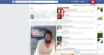 facebook messaggi nascosti desktop