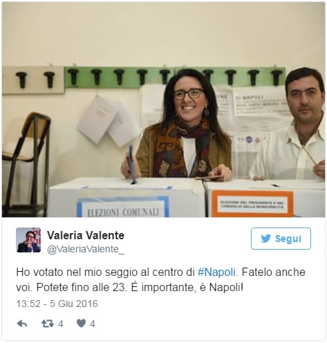 Risultati Elezioni Comunali 2016 Napoli