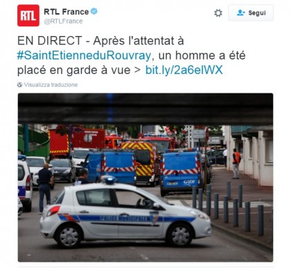 attacco chiesa francia